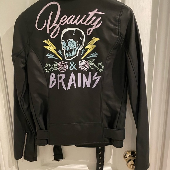 Hot Topic Faux Leather Jacket - Picture 3 of 3